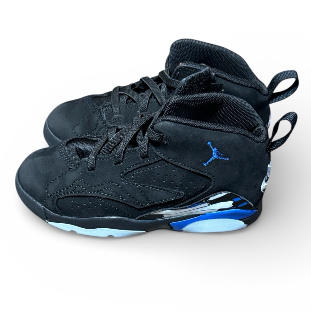 Jordan Jumpman MVP Game Royal Toddler Sneakers Size 10C Black and Blue